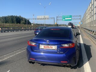 2015 Lexus RC 350 I, синий, 3150000 рублей, вид 4
