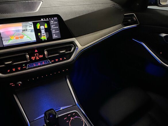 2018 BMW 3 серии 320d xDrive VII (G2x), синий, 3490000 рублей - вид 20