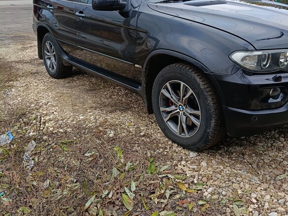 2005 BMW X5 3.0i I (E53) Рестайлинг, чёрный, 1350000 рублей - вид 3