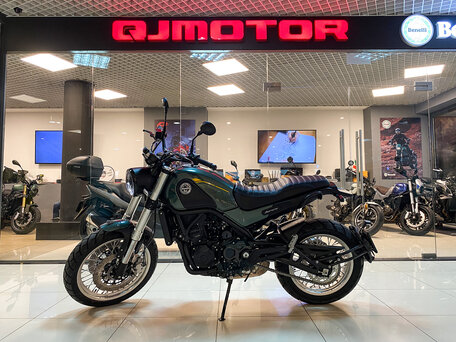 2026 Benelli Leoncino 500 Trail, зелёный, 649000 рублей, вид 1