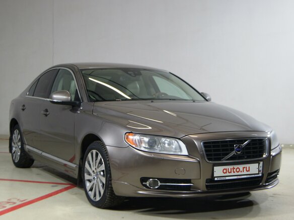 2011 Volvo S80 II Рестайлинг, золотистый - вид 2