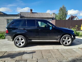 2004 BMW X5 3.0d I (E53) Рестайлинг, чёрный, 1450000 рублей, вид 3
