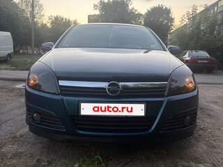 2007 Opel Astra H Рестайлинг, синий, 390000 рублей, вид 2