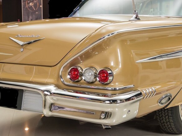 1958 Chevrolet Impala II, коричневый - вид 9