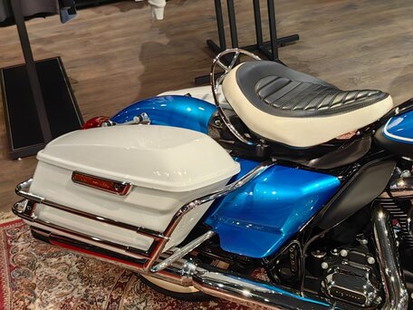 2018 Harley-Davidson Electra Glide Revival, синий, 2100000 рублей, вид 5