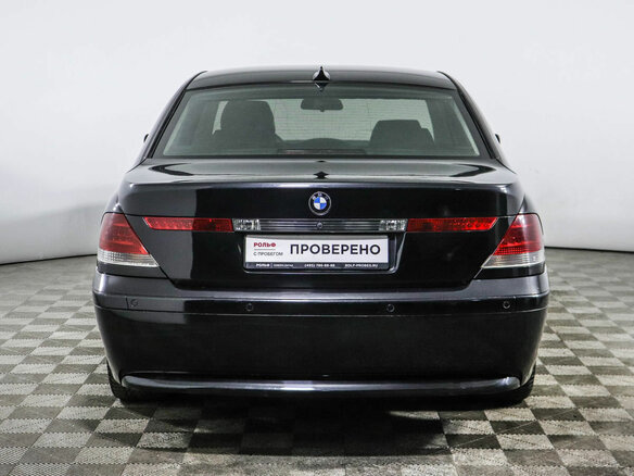 2004 BMW 7 серии 730d IV (E65/E66), чёрный - вид 5