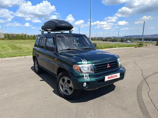 2003 Mitsubishi Pajero Pinin, зелёный, 799000 рублей, вид 4