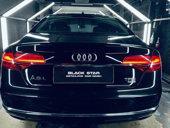 2014 Audi A8 Long III (D4) Рестайлинг, чёрный, 2562434 рублей - вид 9
