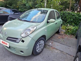 2006 Nissan Micra III (K12), зелёный, 390000 рублей, вид 2