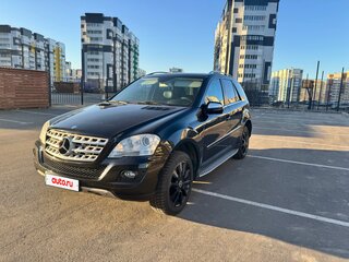 2009 Mercedes-Benz M-Класс 350 II (W164) Рестайлинг, чёрный, 1450000 рублей, вид 1