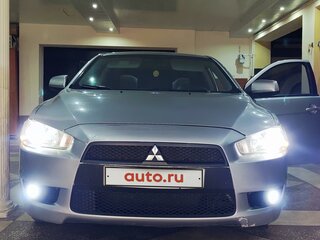2008 Mitsubishi Lancer X, серебристый, 700000 рублей, вид 3
