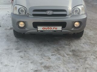 2005 Hyundai Santa Fe I, серебристый, 930000 рублей, вид 1