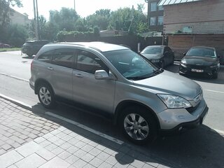 2008 Honda CR-V III, серебристый, 910000 рублей, вид 2