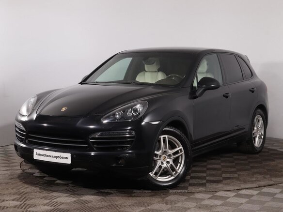 2013 Porsche Cayenne Diesel II (958), чёрный
