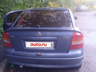 2001 Opel Astra G, серый, 170000 рублей, вид 5