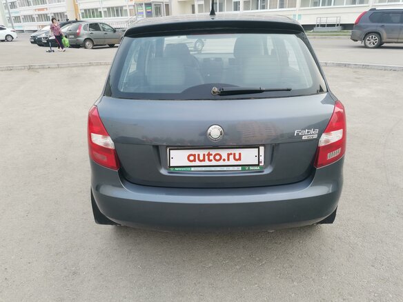 2008 Skoda Fabia II, серый - вид 2