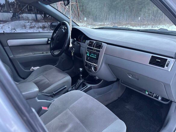 2007 Chevrolet Lacetti I, серебристый, 630000 рублей - вид 7