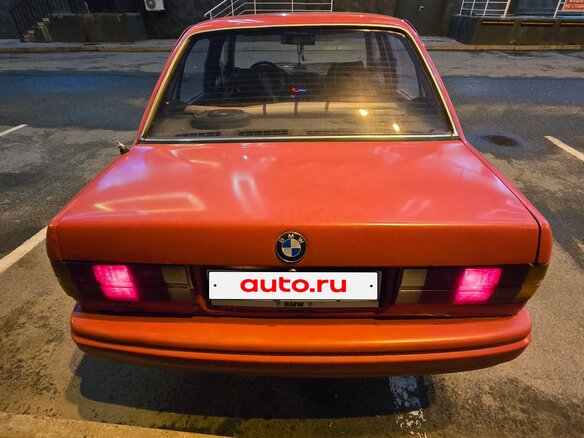 1985 BMW 3 серии 316 II (E30), красный, 220000 рублей - вид 2
