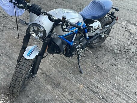 2019 Ducati Scrambler 800, серебристый, 750000 рублей, вид 5