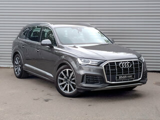 2022 Audi Q7 45 TDI II (4M) Рестайлинг, серый, 8240000 рублей, вид 3