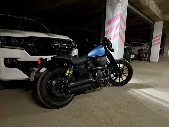 2015 Yamaha XV950 Bolt, голубой, 780000 рублей - вид 10