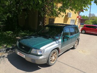 2001 Subaru Forester I Рестайлинг, зелёный, 450000 рублей, вид 1