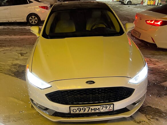 2018 Ford Fusion (North America) II Рестайлинг, белый
