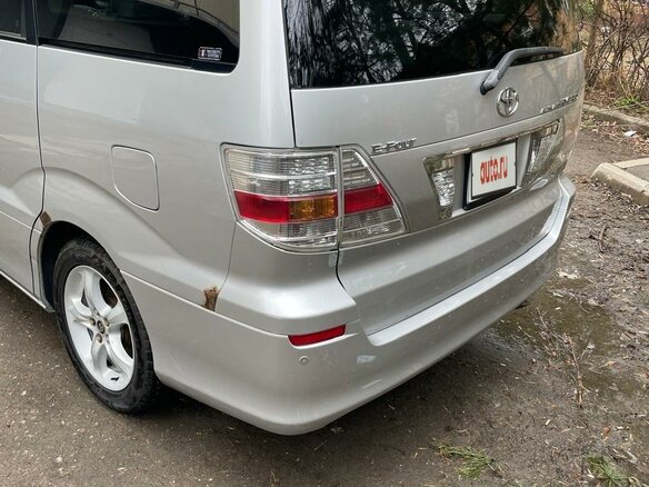 2007 Toyota Alphard I Рестайлинг, серебристый, 1840000 рублей - вид 6