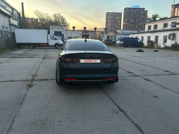 2017 Kia Optima IV, синий, 2450000 рублей - вид 4