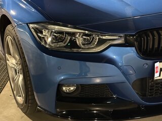 2017 BMW 3 серии 320i xDrive VI (F3x) Рестайлинг, синий, 3200000 рублей, вид 5