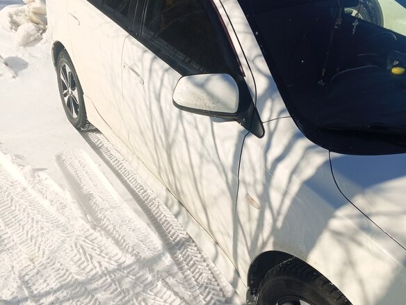 2012 Mitsubishi Lancer X Рестайлинг, белый, 750000 рублей - вид 4