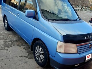 2001 Honda Stepwgn II, голубой, 1000000 рублей, вид 3
