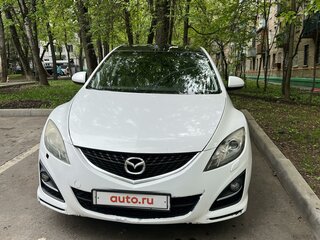 2011 Mazda 6 II (GH) Рестайлинг, белый, 1100000 рублей, вид 1