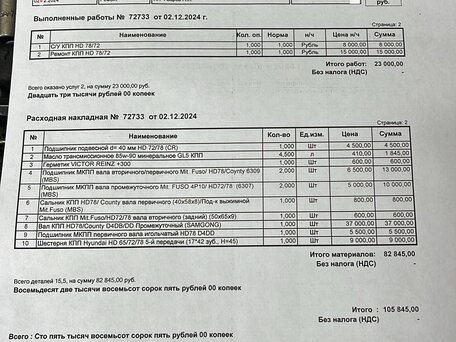 2015 Hyundai HD78, белый, 2500000 рублей, вид 4