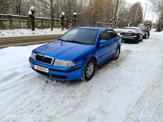 2001 Skoda Octavia I (A4) Рестайлинг, синий, 290000 рублей, вид 2