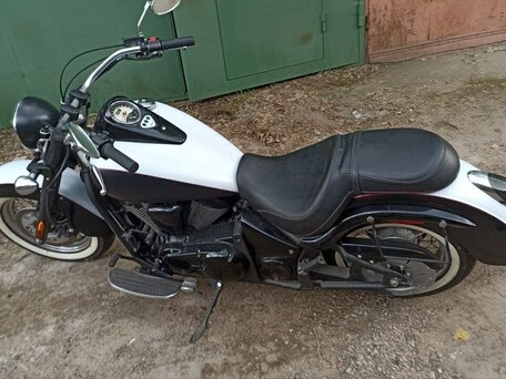 2013 Kawasaki VN900 Vulcan, белый, 600000 рублей, вид 2