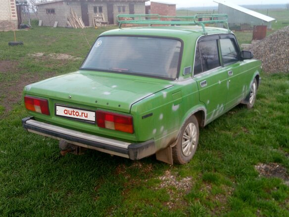 1983 Lada (ВАЗ) 2105, зелёный - вид 2