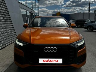 2019 Audi Q8 55 TFSI I (4M), оранжевый, 6500000 рублей, вид 4