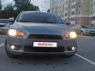 2009 Mitsubishi Lancer X, серый, 630000 рублей, вид 2