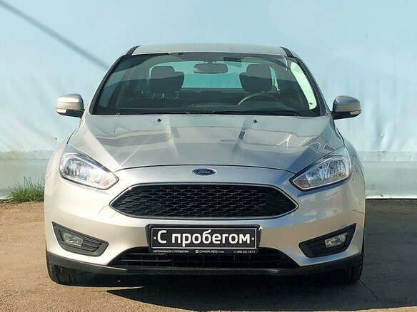 2016 Ford Focus III Рестайлинг, серебристый - вид 1