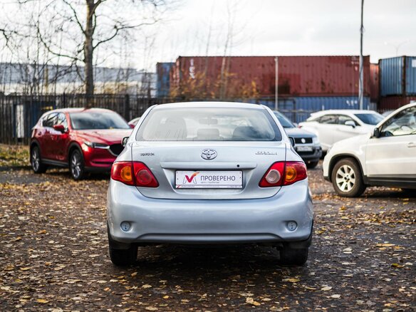 2007 Toyota Corolla AMT X (E140, E150), голубой, 499000 рублей - вид 3
