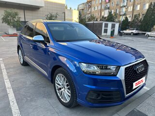 2016 Audi Q7 II (4M), синий, 3600000 рублей, вид 2