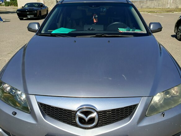 2006 Mazda 6 I (GG) Рестайлинг, серебристый, 470000 рублей