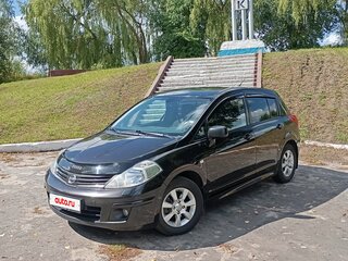 2010 Nissan Tiida I Рестайлинг, коричневый, 650000 рублей, вид 2