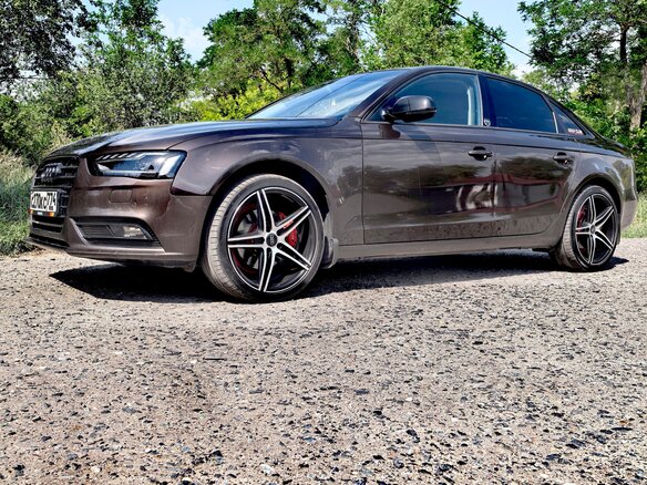 2012 Audi A4 IV (B8) Рестайлинг, коричневый, 1300000 рублей - вид 4