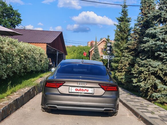 2013 Audi A7 S-tronic I (4G), серый, 2450000 рублей - вид 9