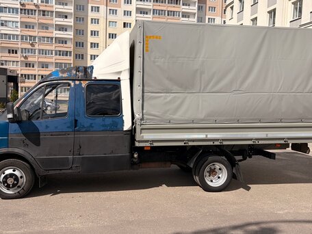 2007 ГАЗ ГАЗель (33023/330273) Фермер, синий, 550000 рублей, вид 4