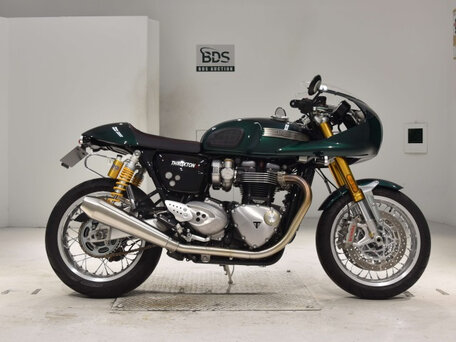 2019 Triumph Thruxton, зелёный, 1100000 рублей, вид 1