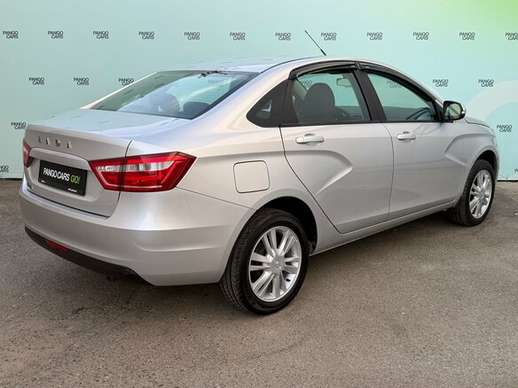 2017 Lada (ВАЗ) Vesta I, серебристый, 945000 рублей - вид 7