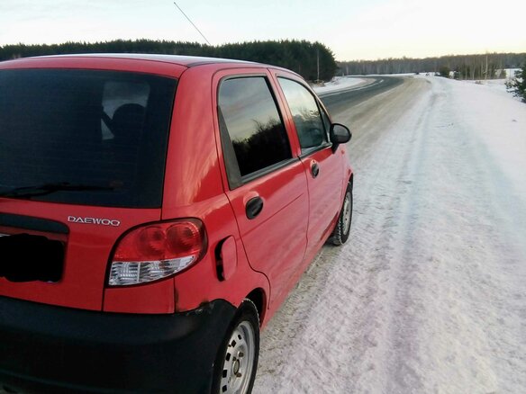 2011 Daewoo Matiz I Рестайлинг, красный - вид 3